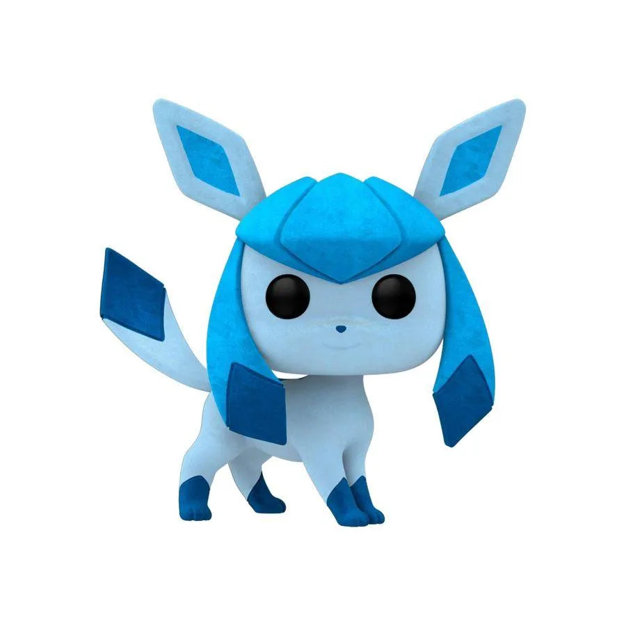 FUN66639 Pokemon - Glaceon US Exclusive Flocked Pop! Vinyl [RS] - Funko - Titan Pop Culture