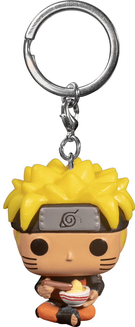 FUN66684 Naruto: Shippuden - Naruto with Noodles US Exclusive Pocket Pop! Keychain [RS] - Funko - Titan Pop Culture