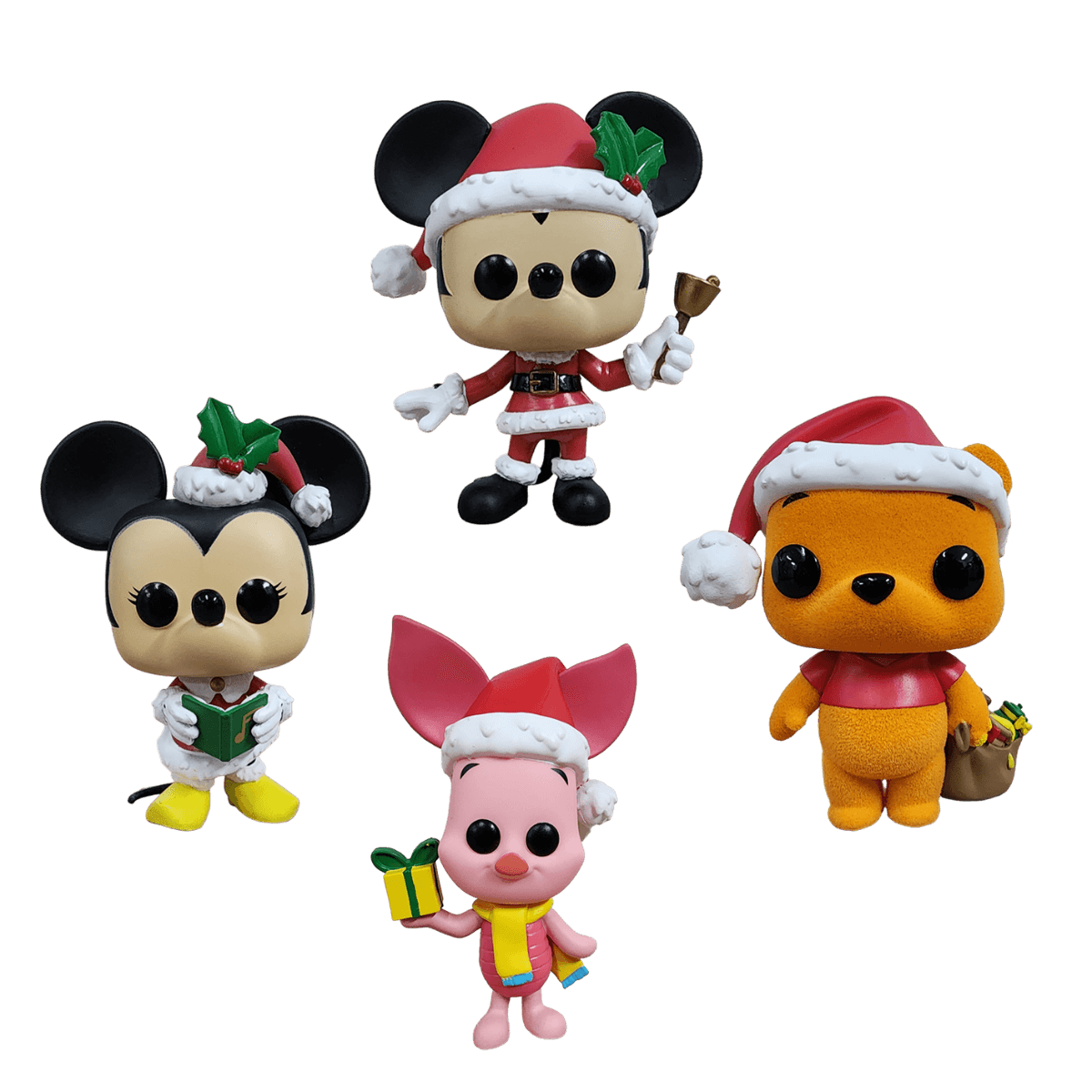 FUN66842 Disney - Mickey & Friends US Exclusive Holiday Pop! 4-Pack [RS] - Funko - Titan Pop Culture