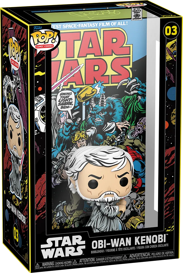 FUN66932 Star Wars - Obi-Wan Kenobi Pop! Comic Cover - Funko - Titan Pop Culture