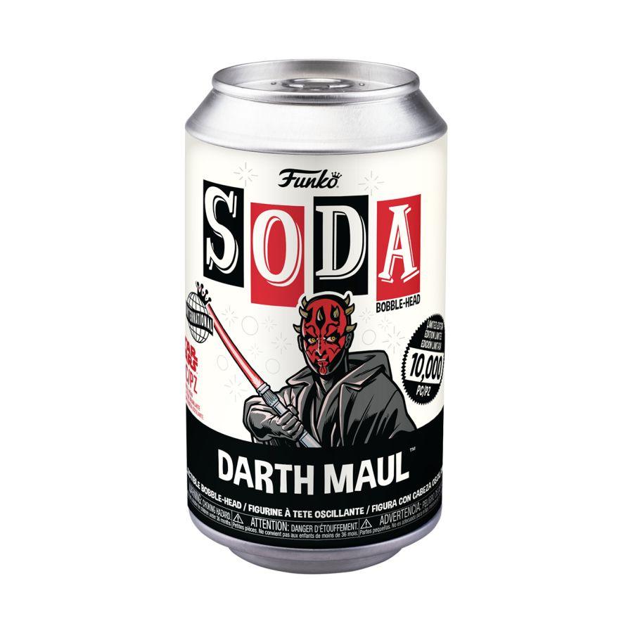 FUN67089 Star Wars - Darth Maul (with chase) Vinyl Soda - Funko - Titan Pop Culture