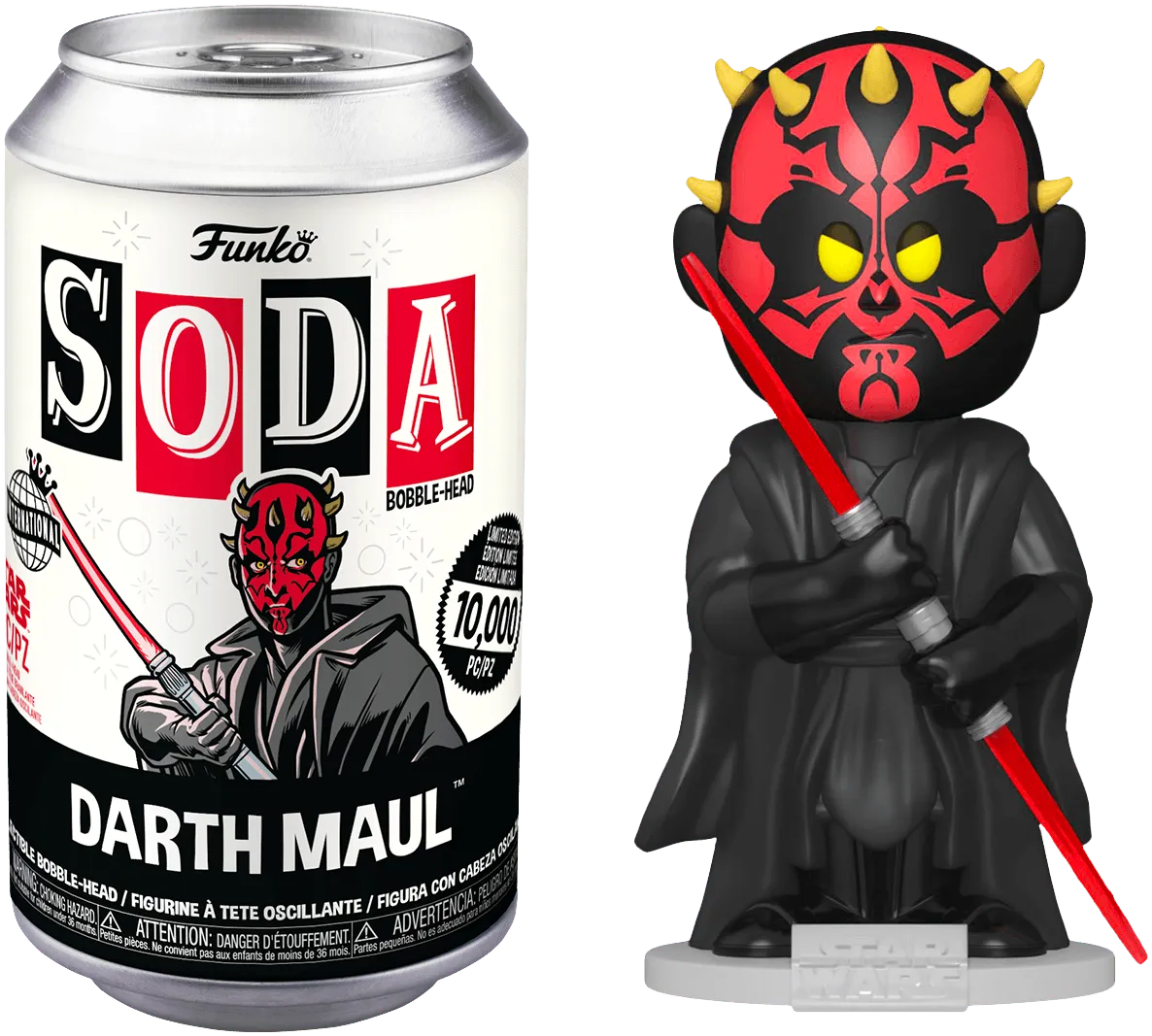 FUN67089 Star Wars - Darth Maul (with chase) Vinyl Soda - Funko - Titan Pop Culture