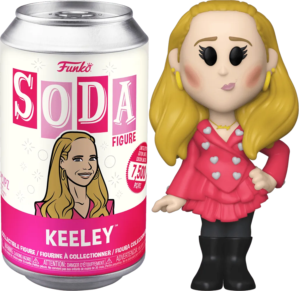 FUN67219 Ted Lasso - Keeley US Exclusive (with chase) Vinyl Soda [RS] - Funko - Titan Pop Culture