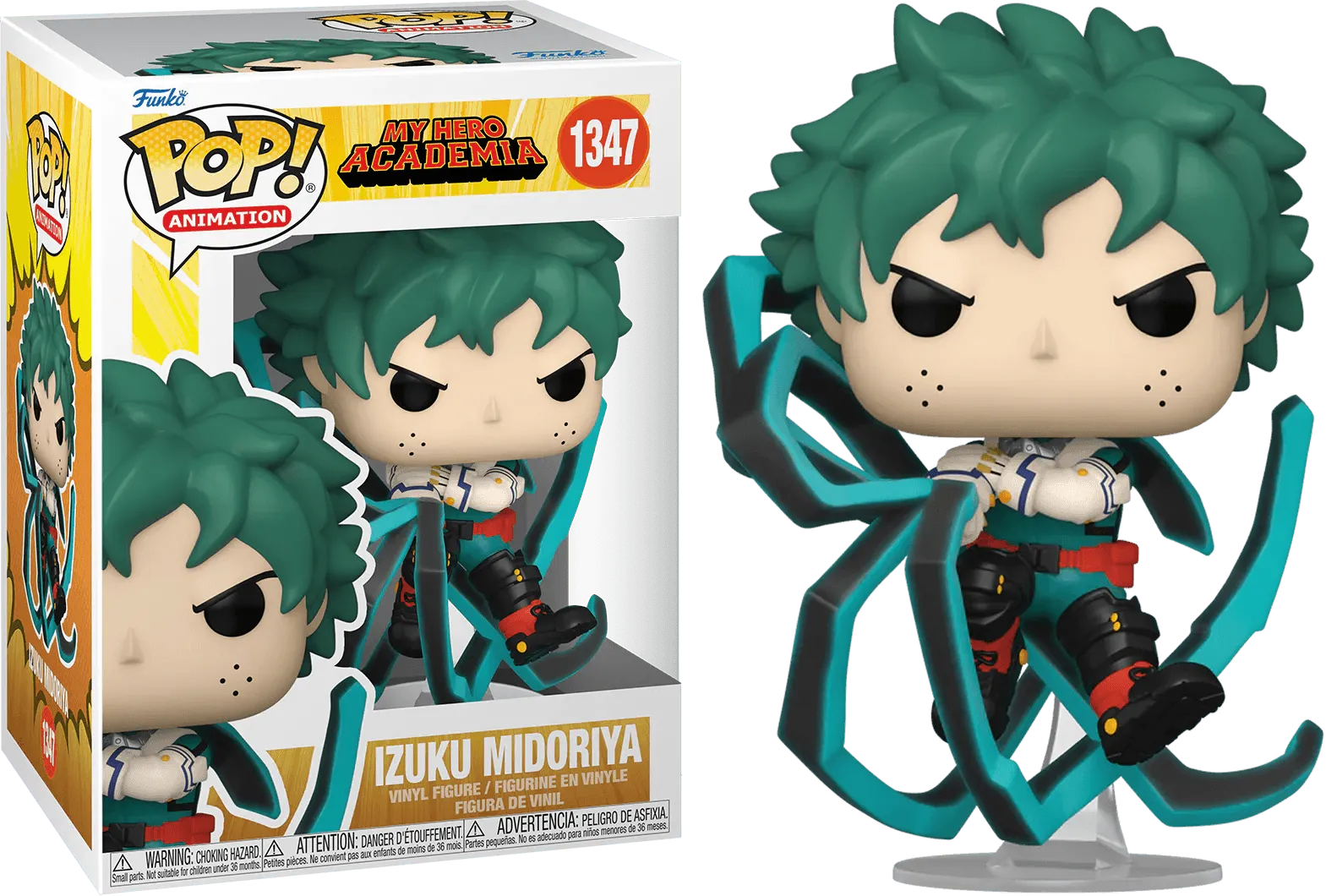 FUN67327 My Hero Academia - Deku with Blackwhip Pop! Vinyl - Funko - Titan Pop Culture