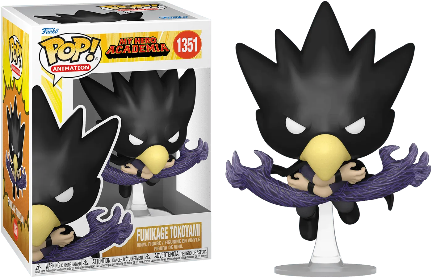 FUN67332 My Hero Academia - Fumikage Tokoyami (Fallen Angel) Pop! Vinyl - Funko - Titan Pop Culture