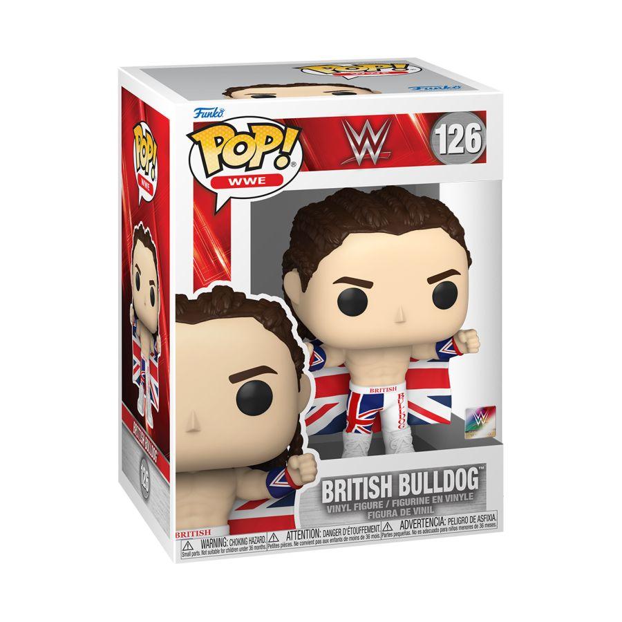 FUN67396 WWE - British Bulldog Pop! Vinyl - Funko - Titan Pop Culture