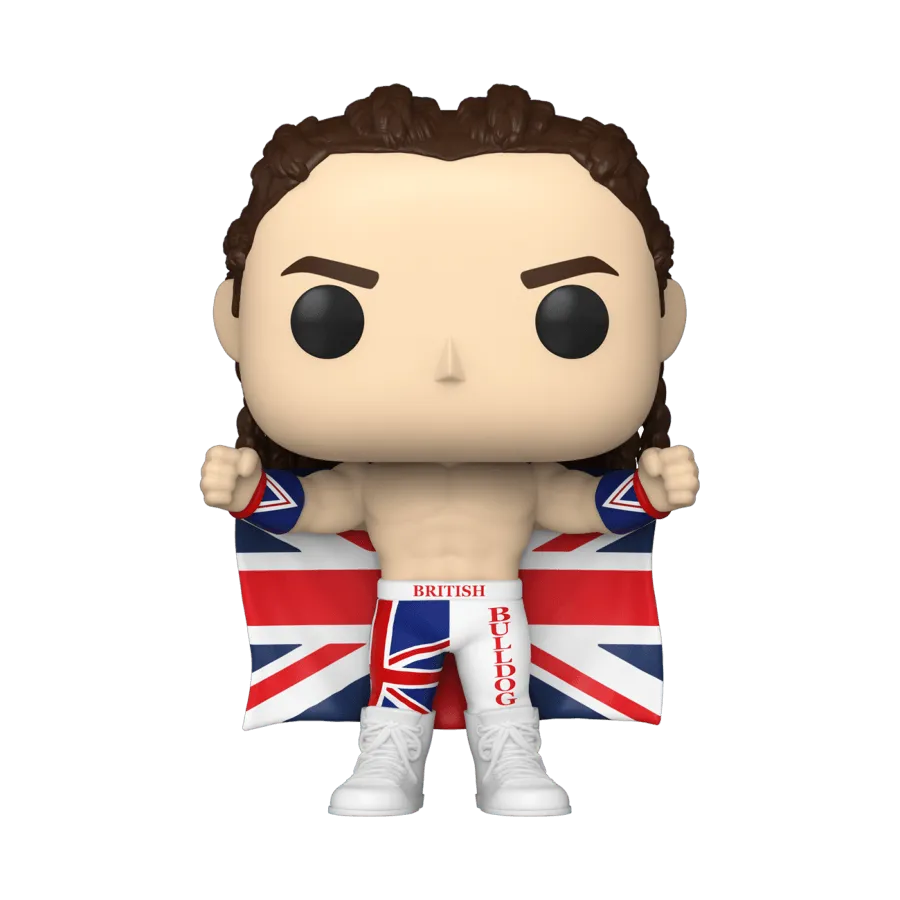 FUN67396 WWE - British Bulldog Pop! Vinyl - Funko - Titan Pop Culture