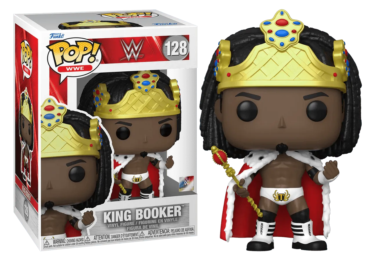 FUN67397 WWE - King Booker Pop! Vinyl - Funko - Titan Pop Culture