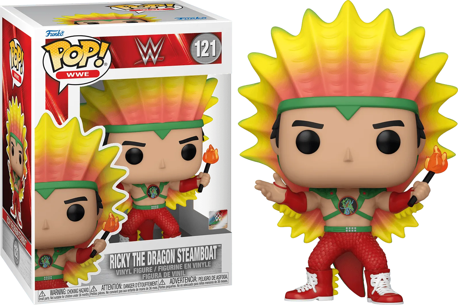 FUN67399 WWE - Ricky Steamboat Pop! Vinyl - Funko - Titan Pop Culture