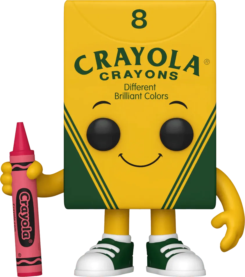 FUN67409 Crayola - Crayon Box 8pc Pop! Vinyl - Funko - Titan Pop Culture