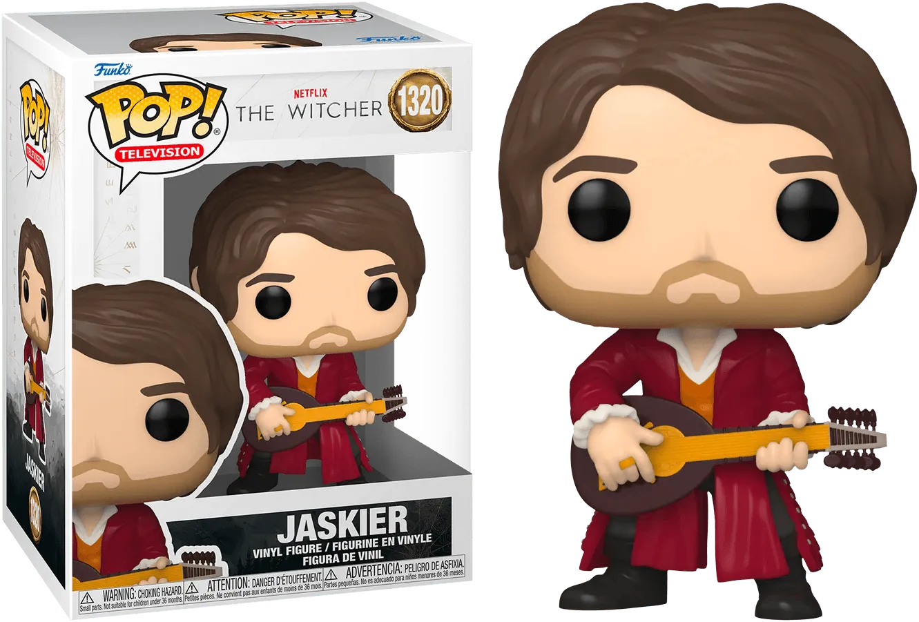 FUN67425 The Witcher (TV) - Jaskier (with chase) Pop! Vinyl - Funko - Titan Pop Culture