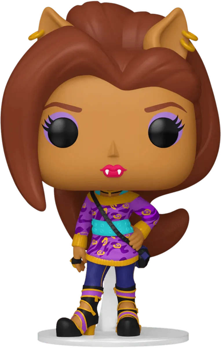 FUN67428 Monster High - Clawdeen Wolf with Bag Pop! Vinyl - Funko TBA - Titan Pop Culture