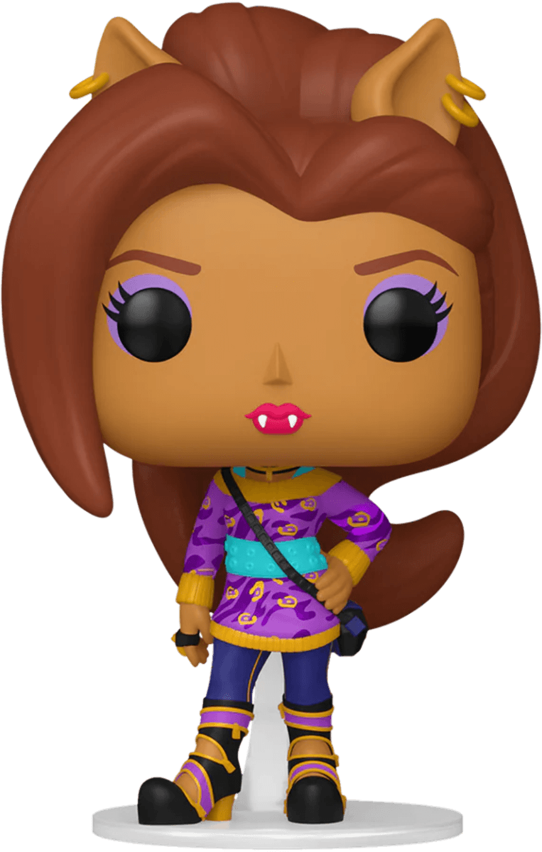 FUN67428 Monster High - Clawdeen Wolf with Bag Pop! Vinyl - Funko TBA - Titan Pop Culture