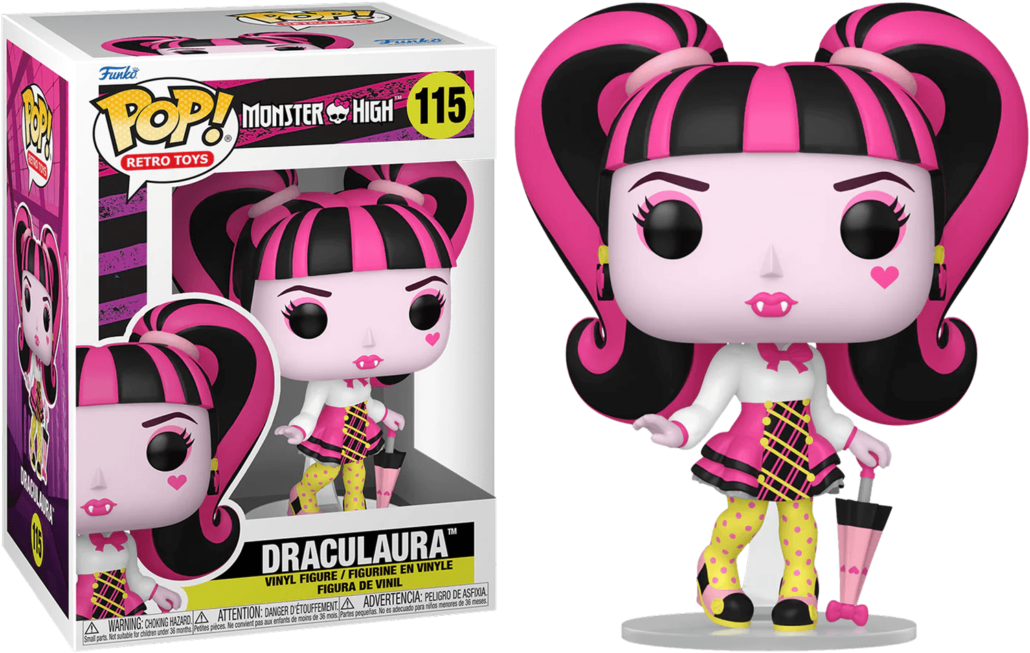 FUN67430 Monster High - Draculaura with Umbrella Pop! Vinyl - Funko TBA - Titan Pop Culture