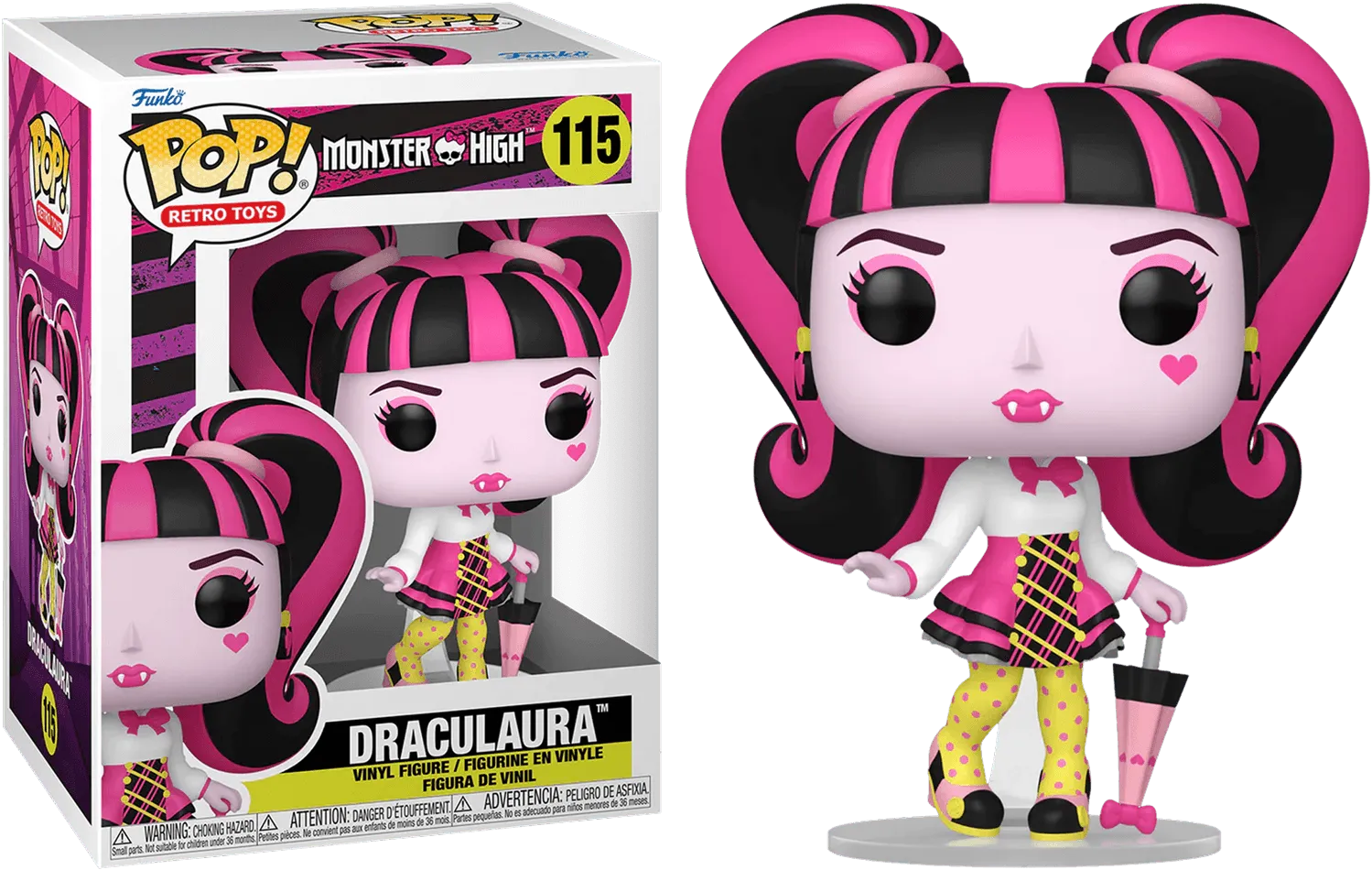 FUN67430 Monster High - Draculaura with Umbrella Pop! Vinyl - Funko TBA - Titan Pop Culture