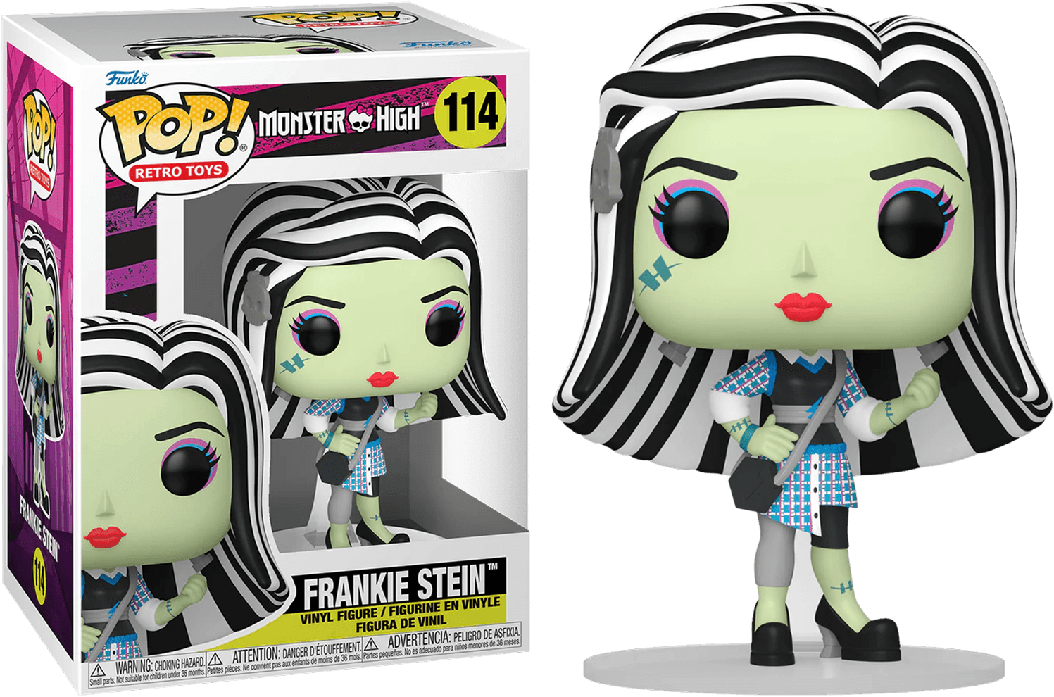 Monster High - Frankie Stein with Bag Pop! Vinyl Pop! Vinyl by Funko | Titan Pop Culture