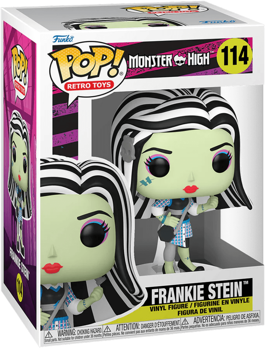 FUN67431 Monster High - Frankie Stein with Bag Pop! Vinyl - Funko - Titan Pop Culture