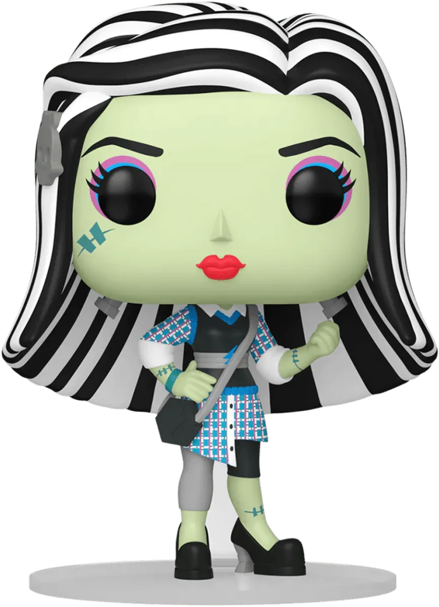 FUN67431 Monster High - Frankie Stein with Bag Pop! Vinyl - Funko TBA - Titan Pop Culture