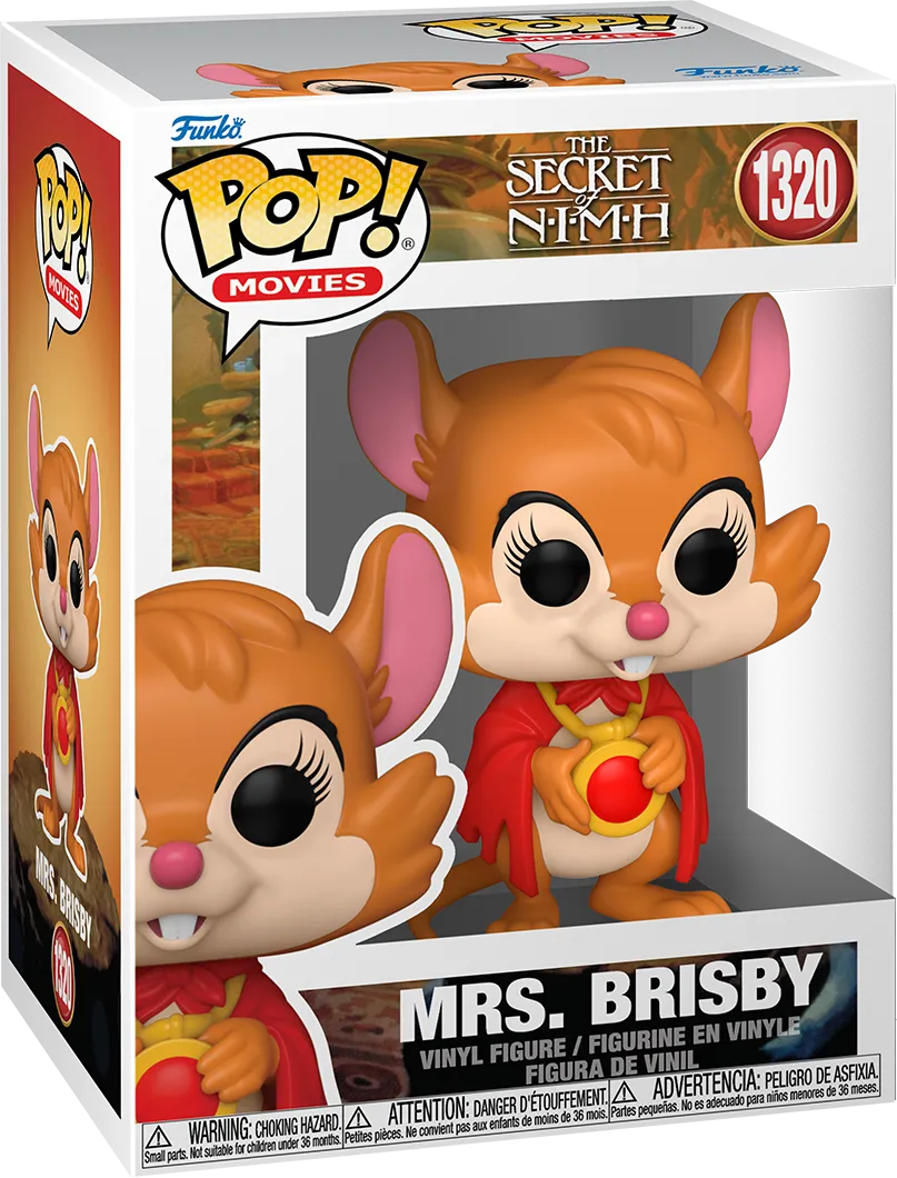 FUN67437 Secret of NIMH - Mrs Brisby Pop! Vinyl - Funko - Titan Pop Culture