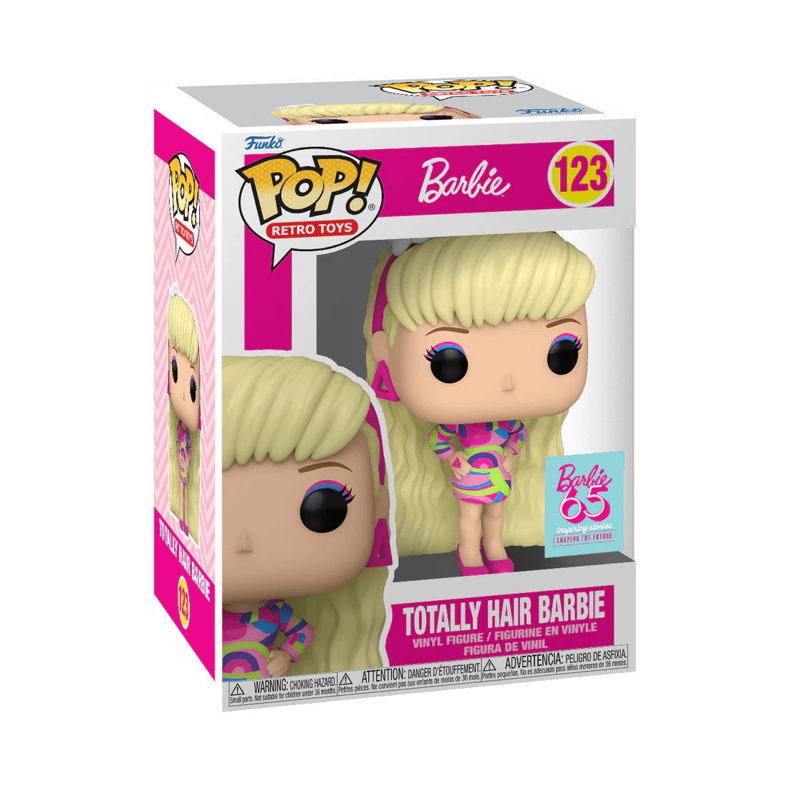 FUN67454 Barbie: 65th Anniversary - Totally Hair Barbie Pop! Vinyl - Funko - Titan Pop Culture