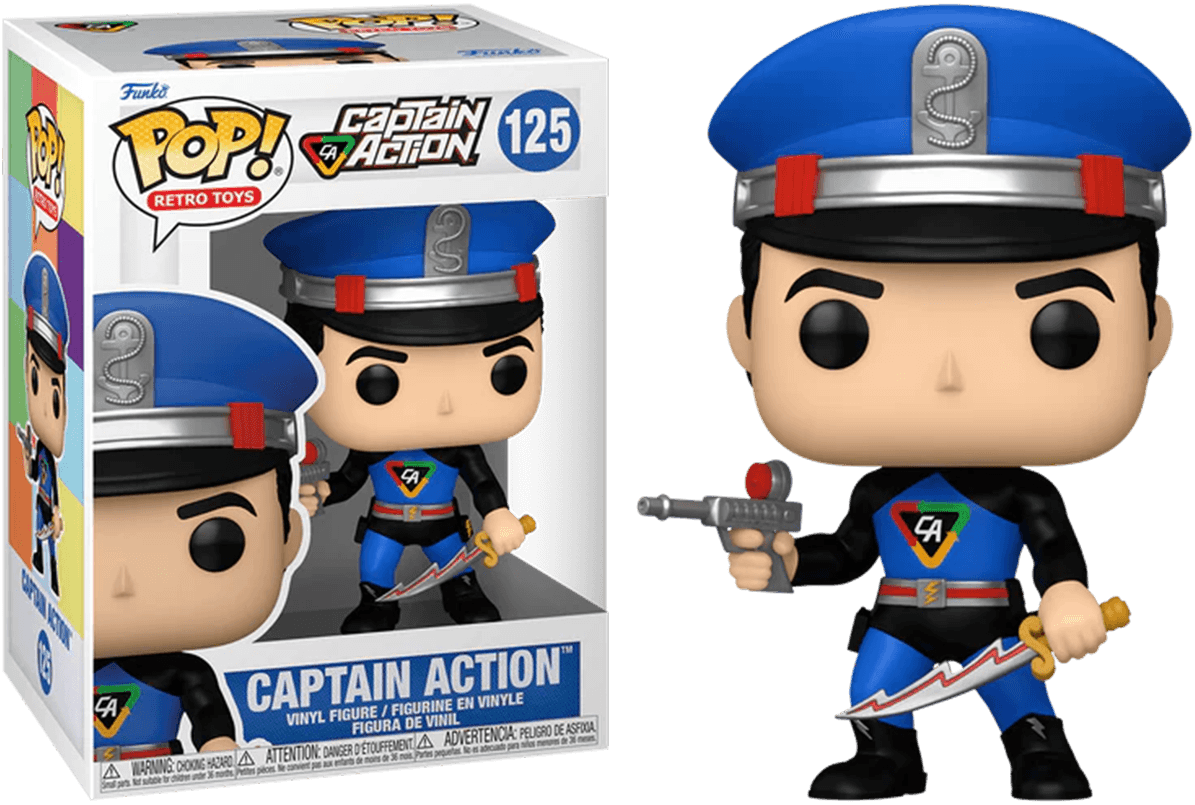 FUN67458 Retro Toys - Captain Action Pop! Vinyl - Funko - Titan Pop Culture