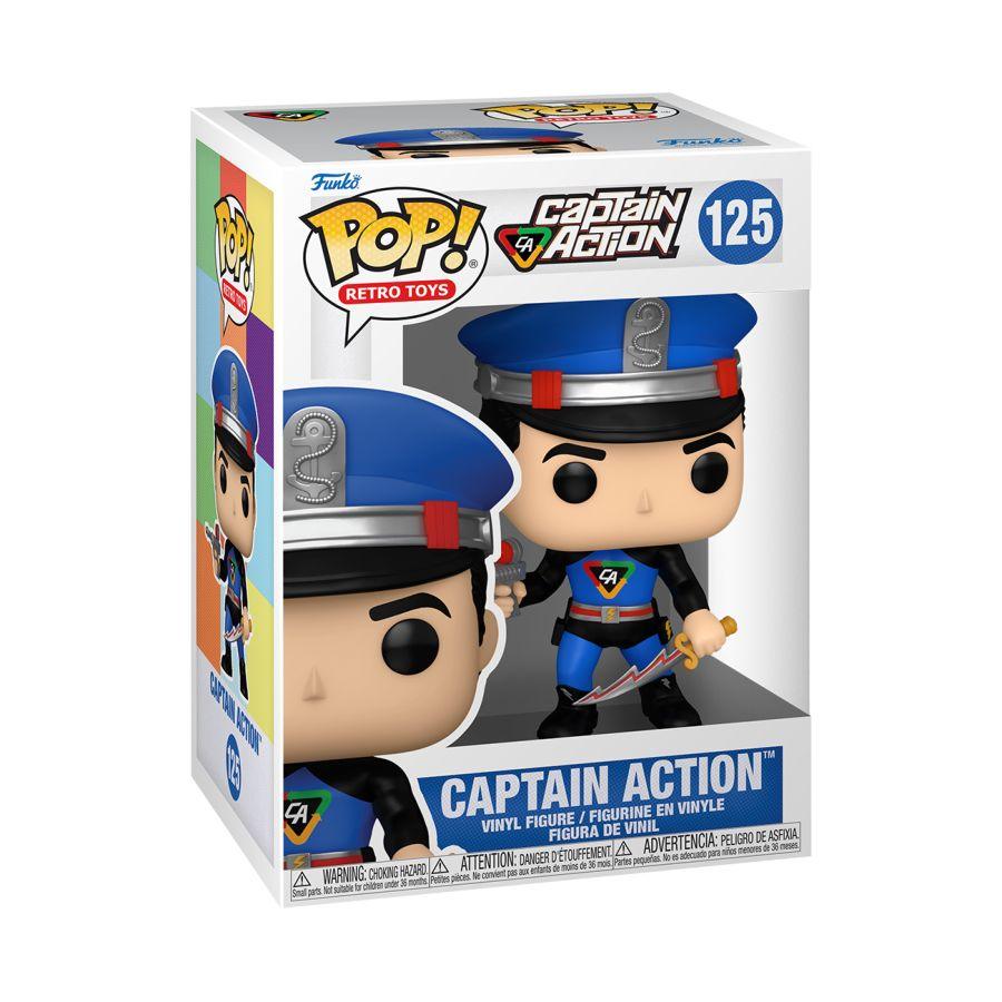 FUN67458 Retro Toys - Captain Action Pop! Vinyl - Funko - Titan Pop Culture