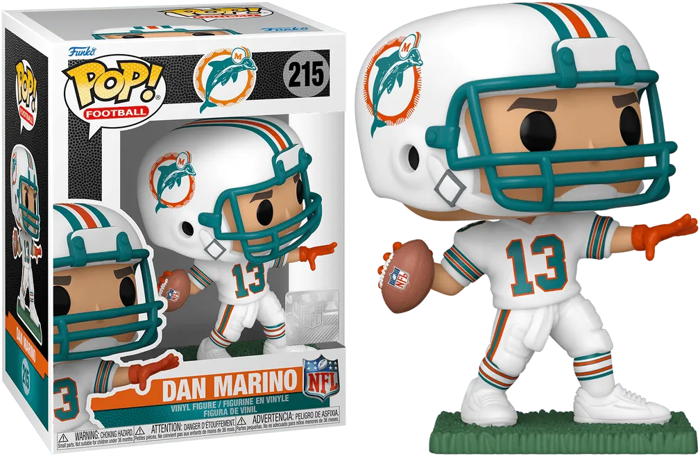 FUN67471 NFL: Legends - Dan Marino (Dolphins) Pop! Vinyl - Funko - Titan Pop Culture