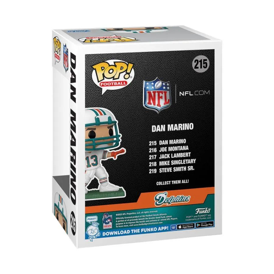 FUN67471 NFL: Legends - Dan Marino (Dolphins) Pop! Vinyl - Funko - Titan Pop Culture