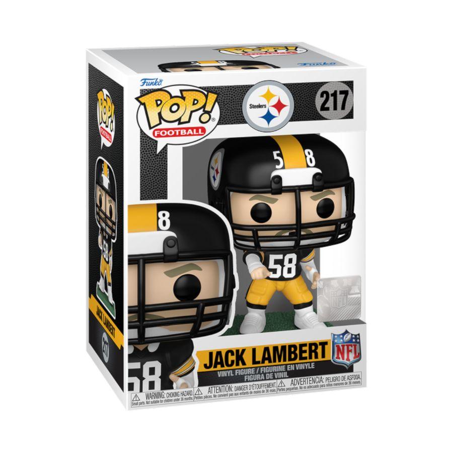 FUN67473 NFL: Legends - Jack Lambert (Steelers) Pop! Vinyl - Funko - Titan Pop Culture