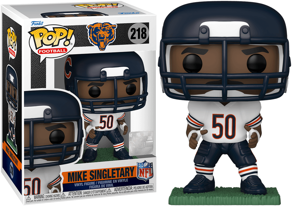 FUN67474 NFL: Legends - Mike Singletary (Bears) Pop! Vinyl - Funko - Titan Pop Culture