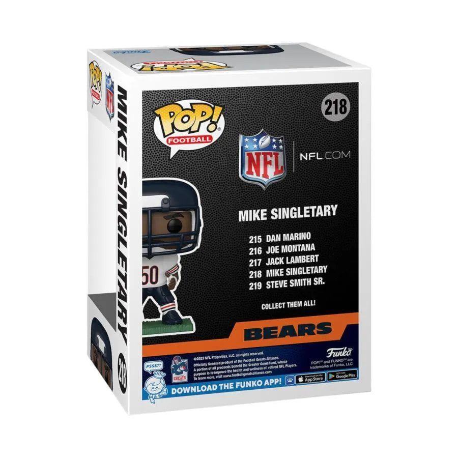 FUN67474 NFL: Legends - Mike Singletary (Bears) Pop! Vinyl - Funko - Titan Pop Culture