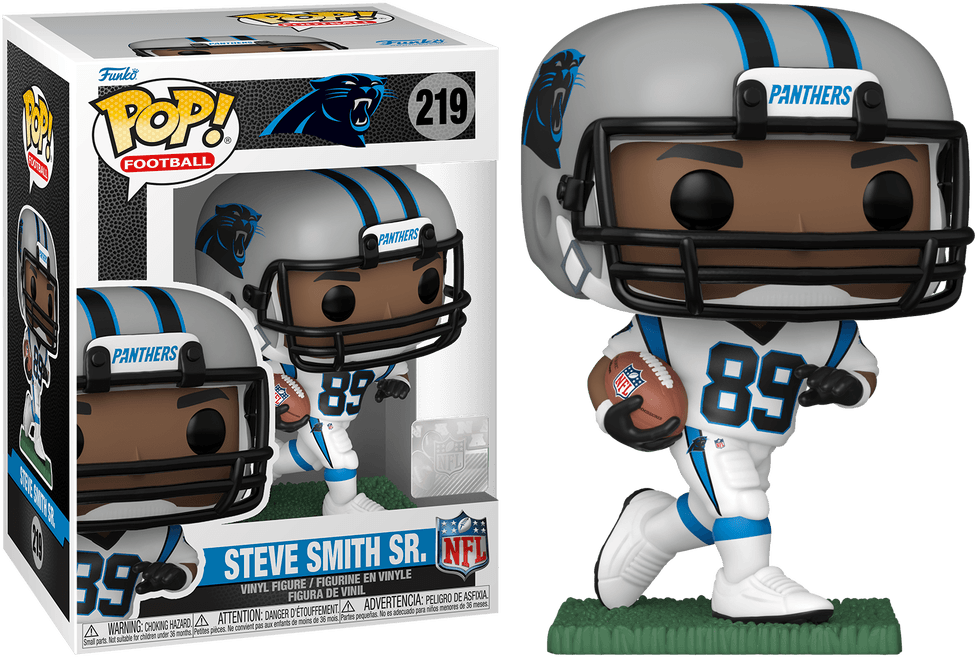 FUN67475 NFL: Legends -Steve Smith Sr (Panthers) Pop! Vinyl - Funko - Titan Pop Culture