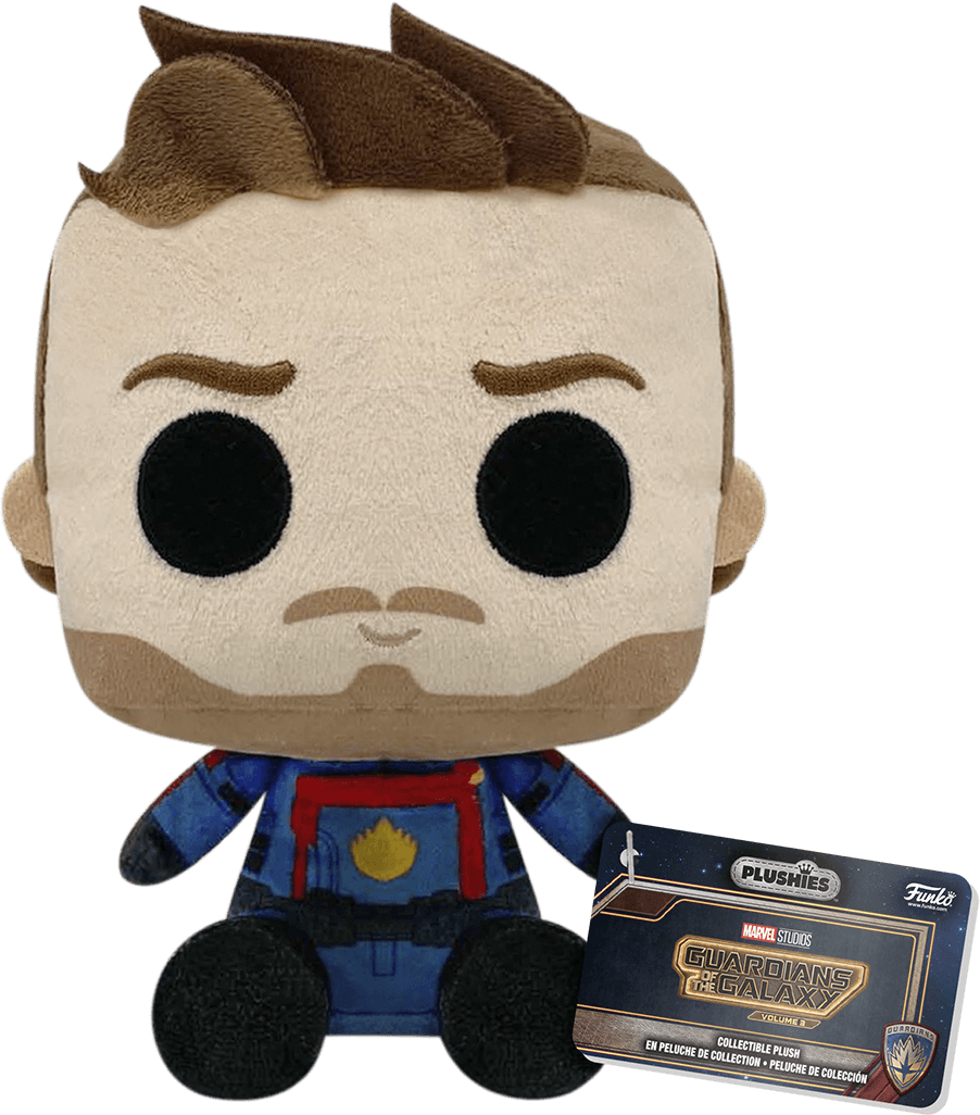 FUN67504 Guardians of the Galaxy: Vol. 3 - Star-Lord 7" Pop! Plush - Funko - Titan Pop Culture