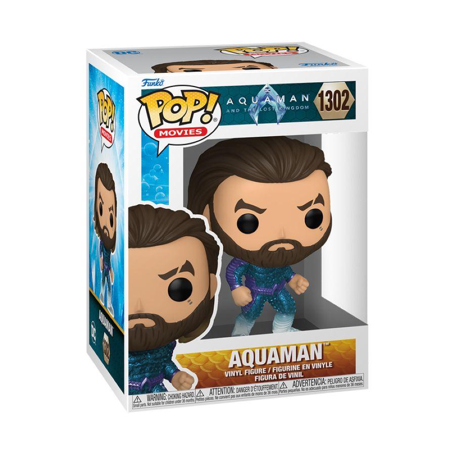 FUN67566 Aquaman and the Lost Kingdom - Aquaman (Stealth Suit) Pop! Vinyl - Funko - Titan Pop Culture