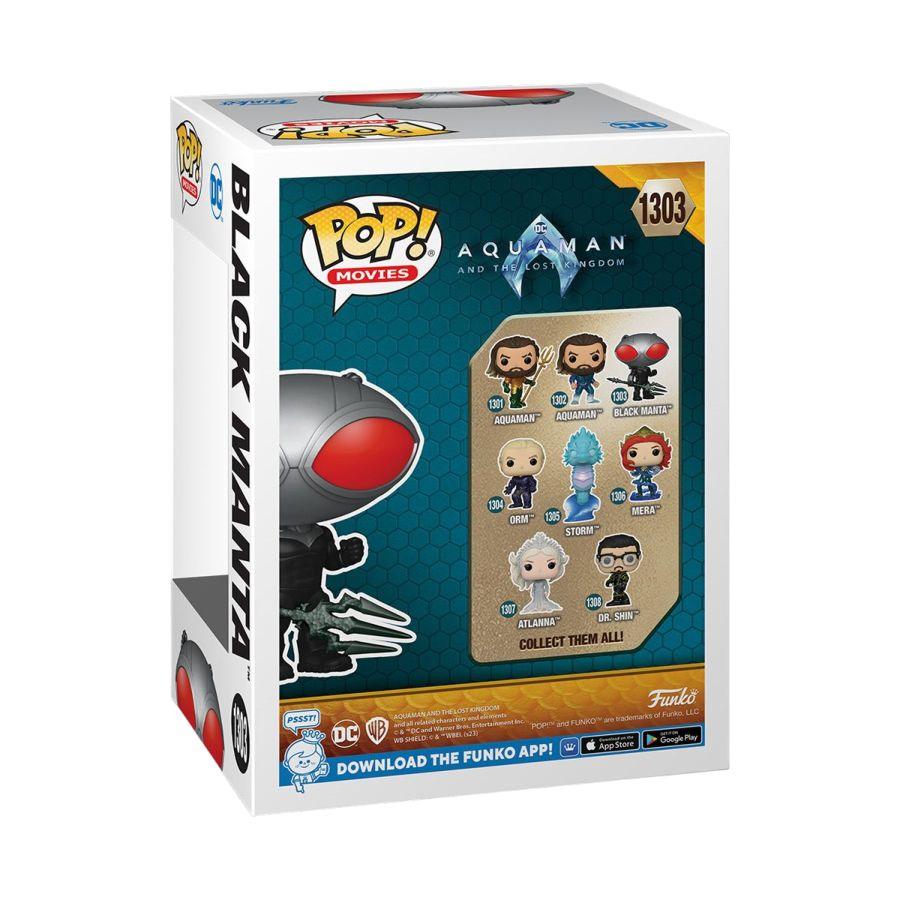 FUN67567 Aquaman and the Lost Kingdom - Black Manta Pop! Vinyl - Funko - Titan Pop Culture