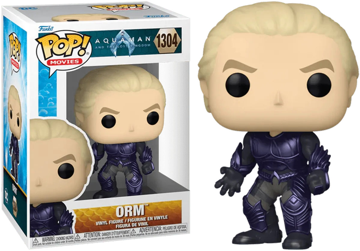 FUN67568 Aquaman and the Lost Kingdom - Orm Pop! Vinyl - Funko - Titan Pop Culture