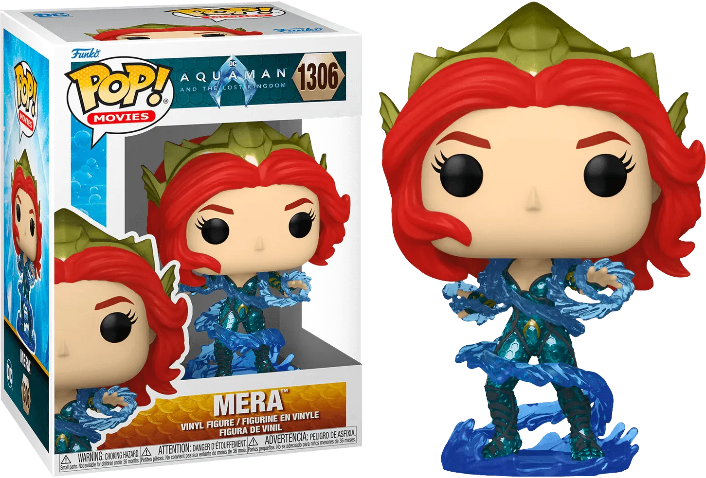 FUN67570 Aquaman and the Lost Kingdom - Mera Pop! Vinyl - Funko - Titan Pop Culture