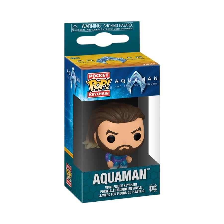 FUN67574 Aquaman and the Lost Kingdom - Aquaman (Stealth Suit) Pop! Keychain - Funko - Titan Pop Culture