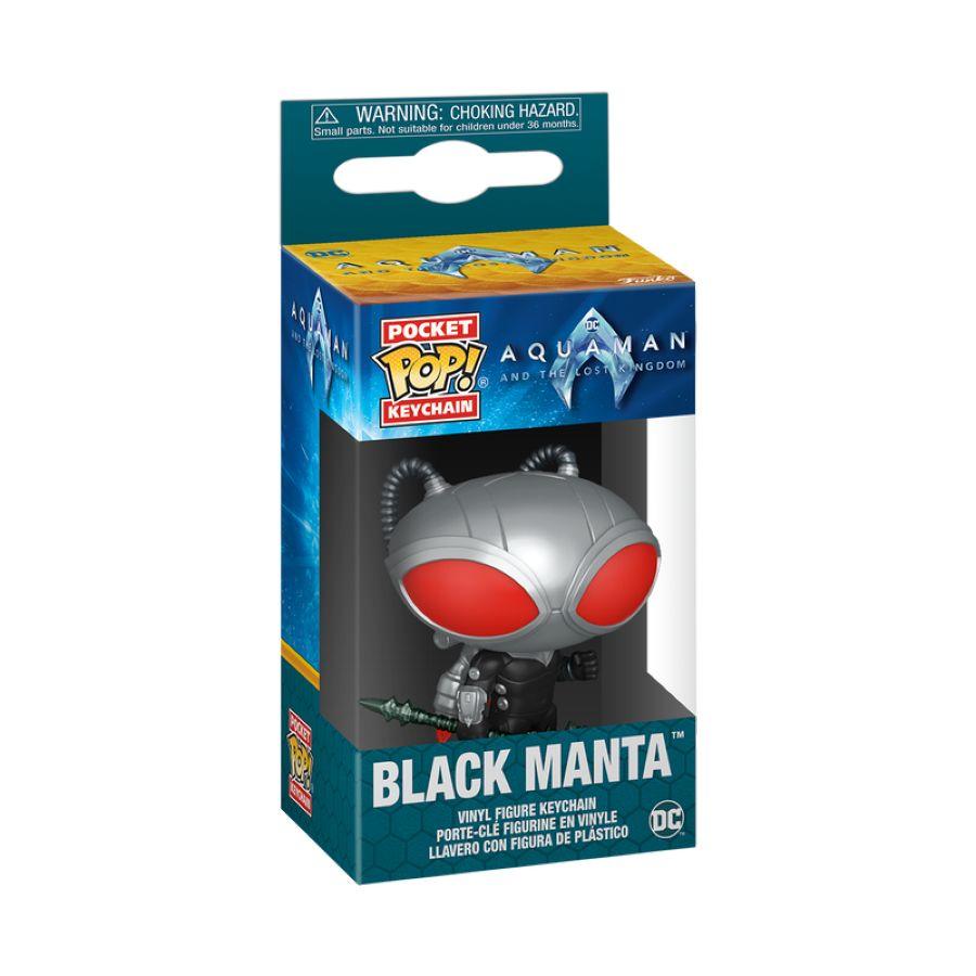 FUN67575 Aquaman and the Lost Kingdom - Black Manta Pop! Keychain - Funko - Titan Pop Culture