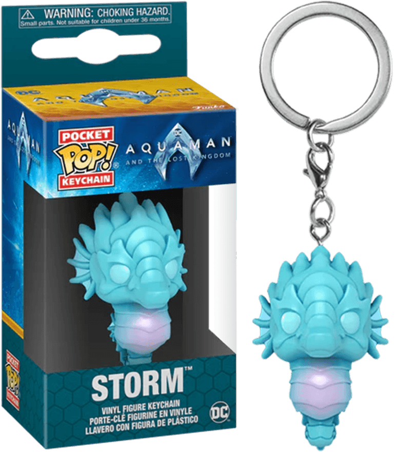 FUN67576 Aquaman and the Lost Kingdom - Storm Pop! Keychain - Funko - Titan Pop Culture