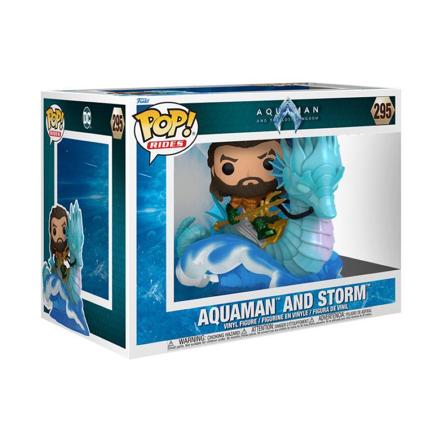 FUN67577 Aquaman and the Lost Kingdom - Aquaman on Storm Pop! Ride - Funko - Titan Pop Culture