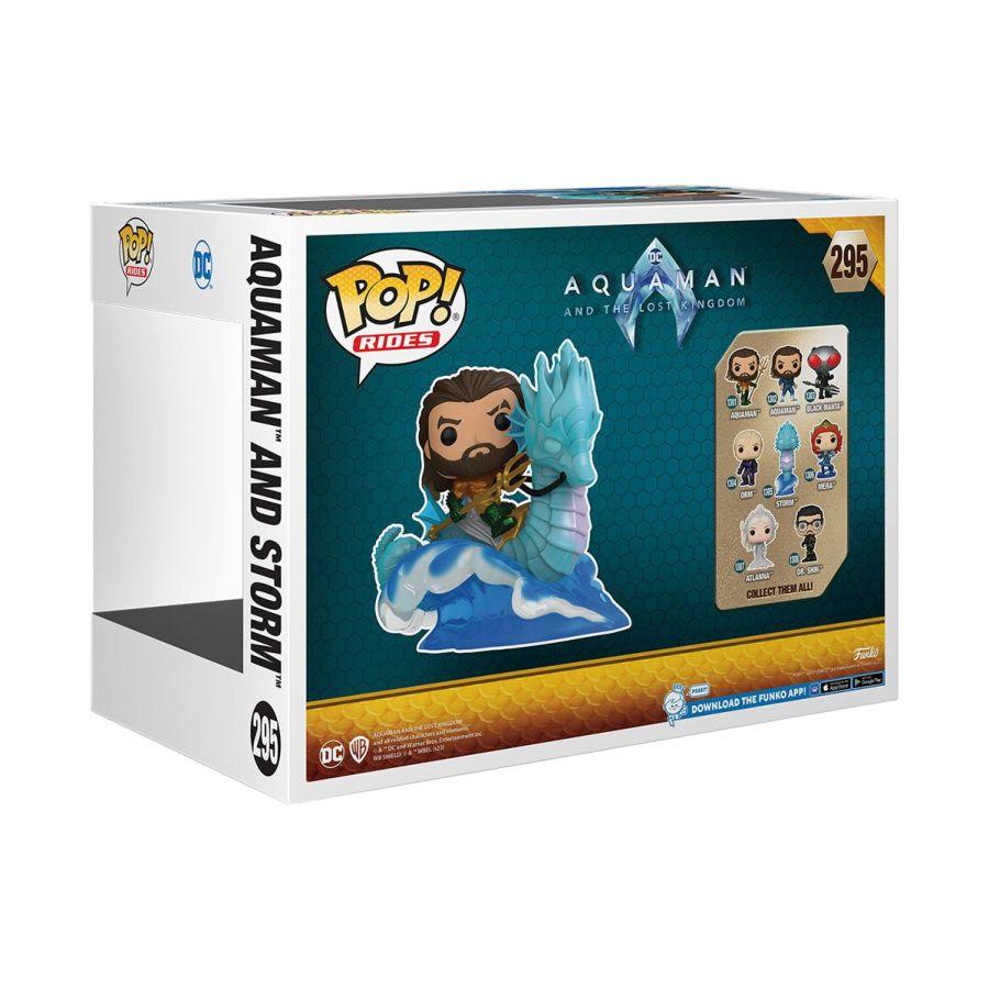 FUN67577 Aquaman and the Lost Kingdom - Aquaman on Storm Pop! Ride - Funko - Titan Pop Culture