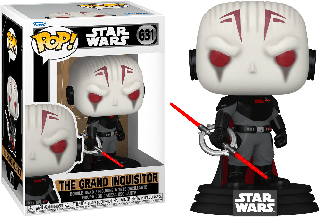 FUN67588 Star Wars: Obi-Wan Kenobi - The Grand Inquisitor Pop! Vinyl - Funko - Titan Pop Culture