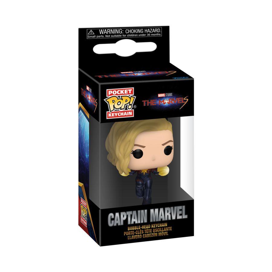 FUN67589 The Marvels (2023) - Captain Marvel Pop! Keychain - Funko - Titan Pop Culture