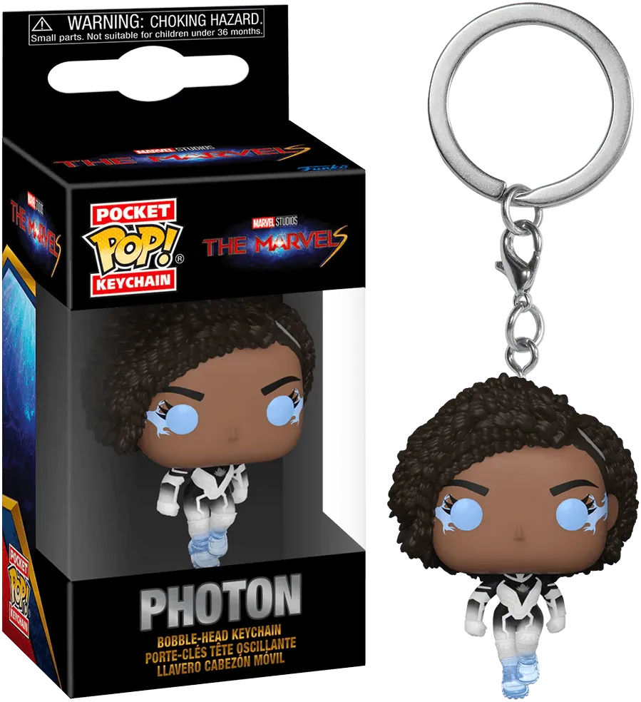 FUN67590 The Marvels (2023) - Photon Pop! Keychain - Funko - Titan Pop Culture