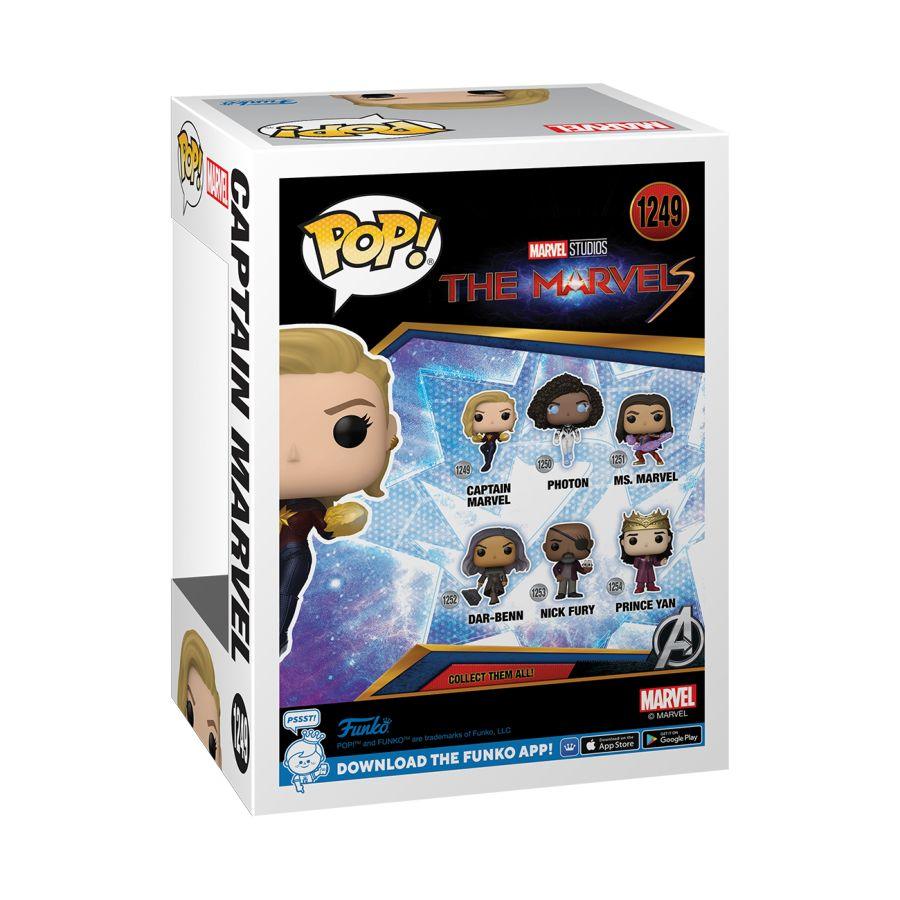 FUN67595 The Marvels (2023) - Captain Marvel Pop! Vinyl - Funko - Titan Pop Culture