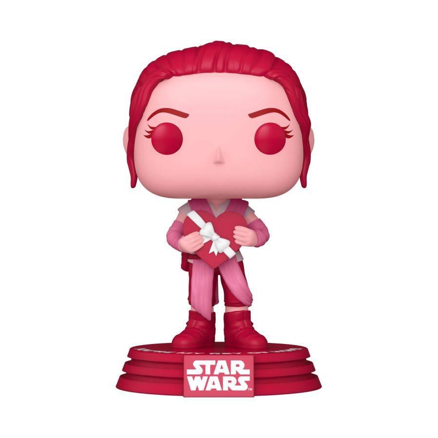 FUN67614 Star Wars - Rey Valentines Edition Pop! Vinyl - Funko - Titan Pop Culture