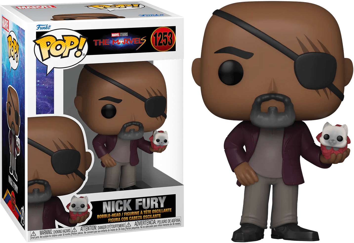 FUN67640 The Marvels (2023) - Nick Fury Pop! Vinyl - Funko - Titan Pop Culture