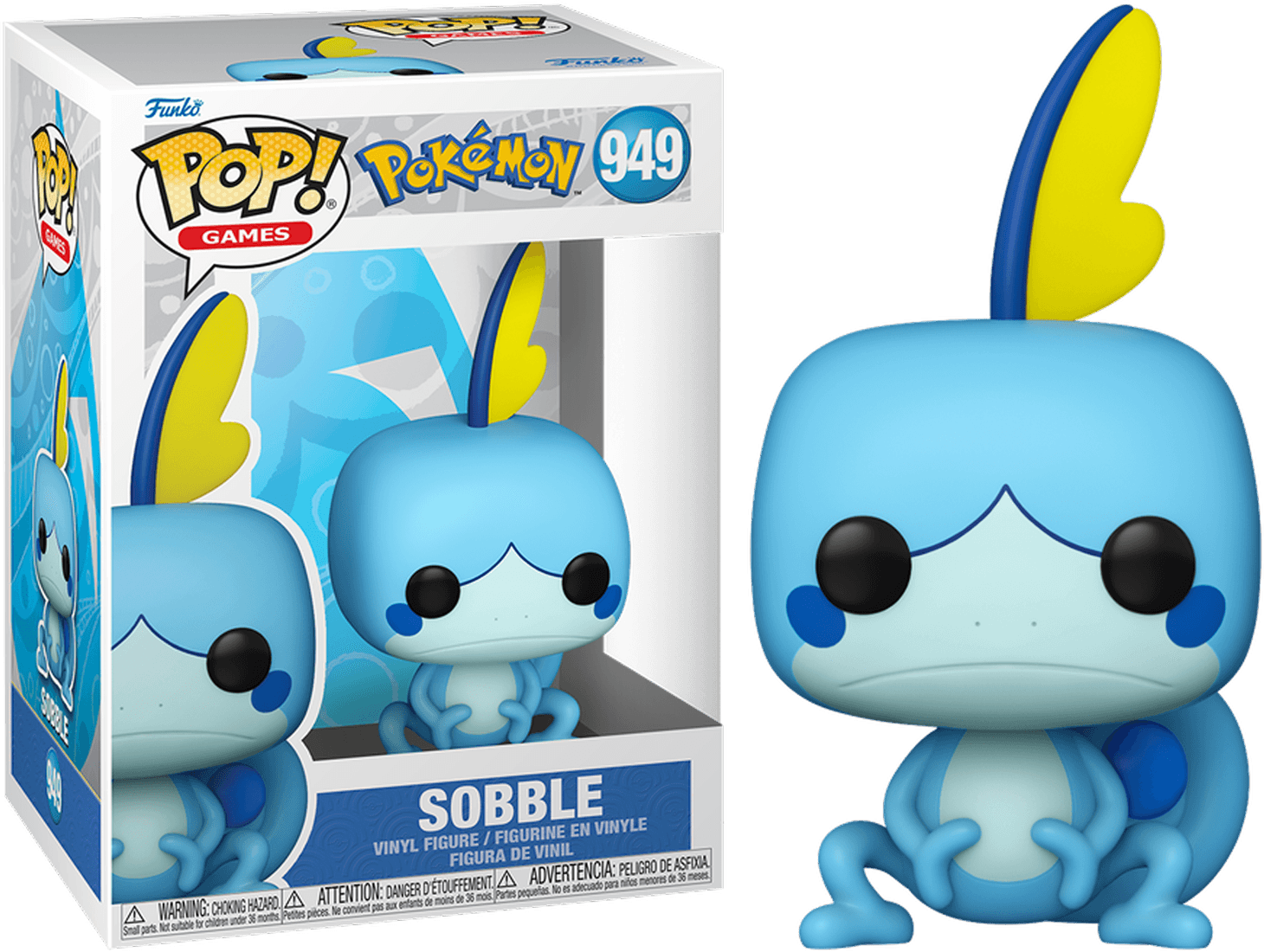 FUN67663 + FUN67665 + FUN71341 Pokemon - Aipom, Sobble & Umbreon Pop! Vinyl Bundle (Set of 3) - Funko - Titan Pop Culture