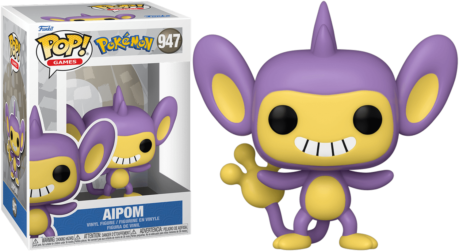 FUN67663 Pokemon - Aipom Pop! Vinyl [RS] - Funko - Titan Pop Culture